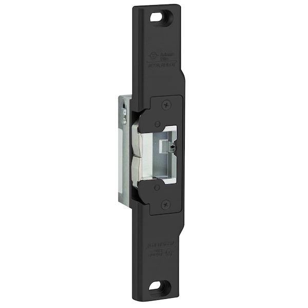 Adams Rite Electric Strike, Aluminum, Black Anodized, For Use With: Narrow Stile Rim Exit Devices 74R2-119 - main